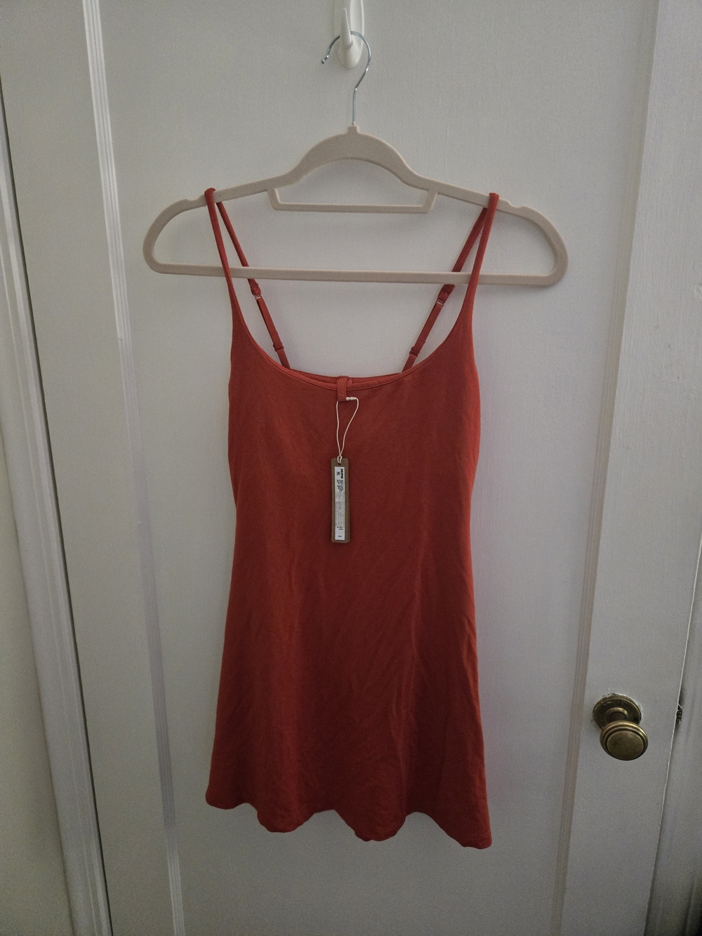 SKIMS Smooth Lounge Strap Mini Dress